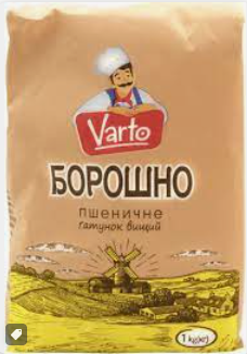 Борошно пшеничне Varto вищий сорт 1 кг